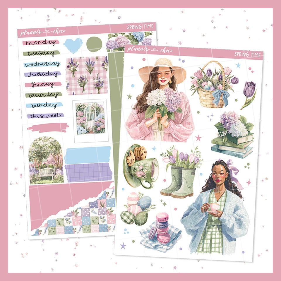 Spring Time / Journaling Kit – plannerchoco