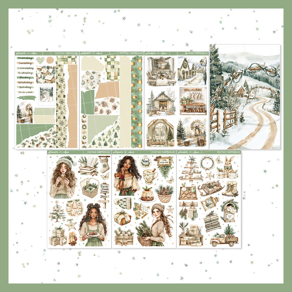 Festive Farmhouse / Journaling Kit