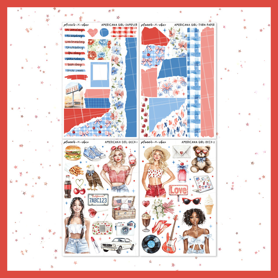 Americana Girl / Journaling Kit