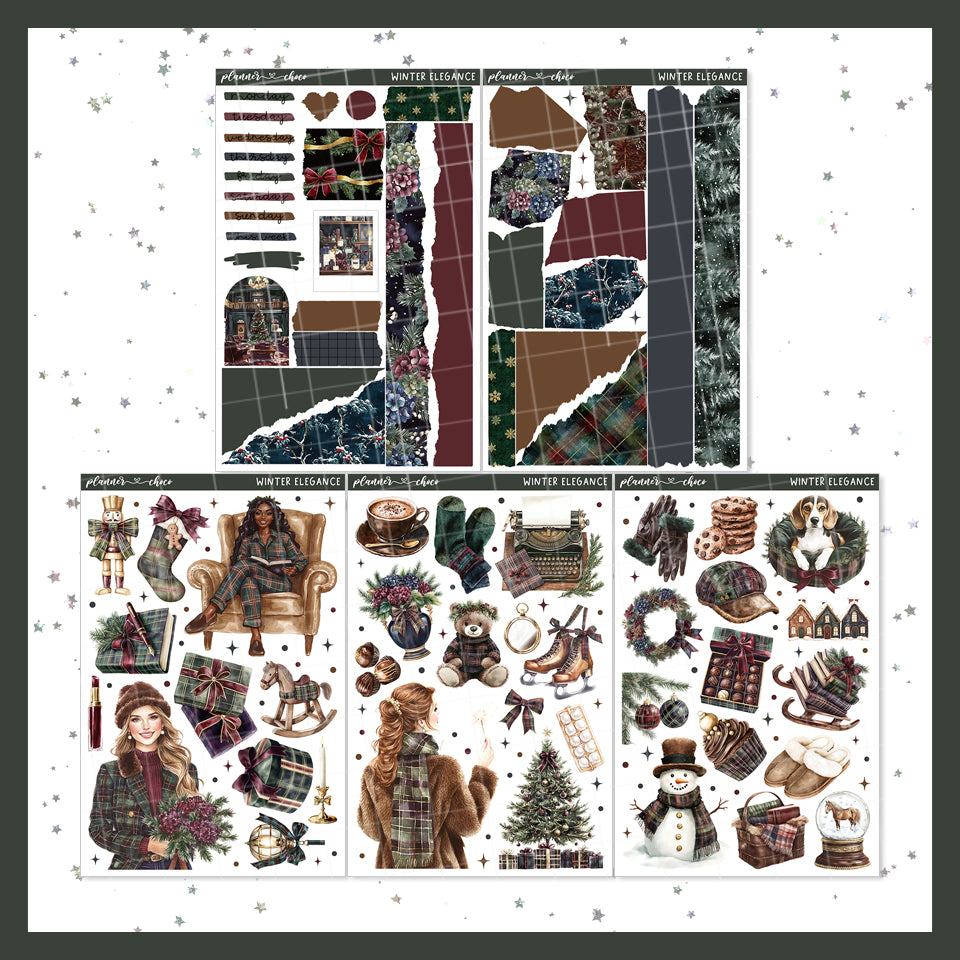Winter Elegance / Journaling Kit