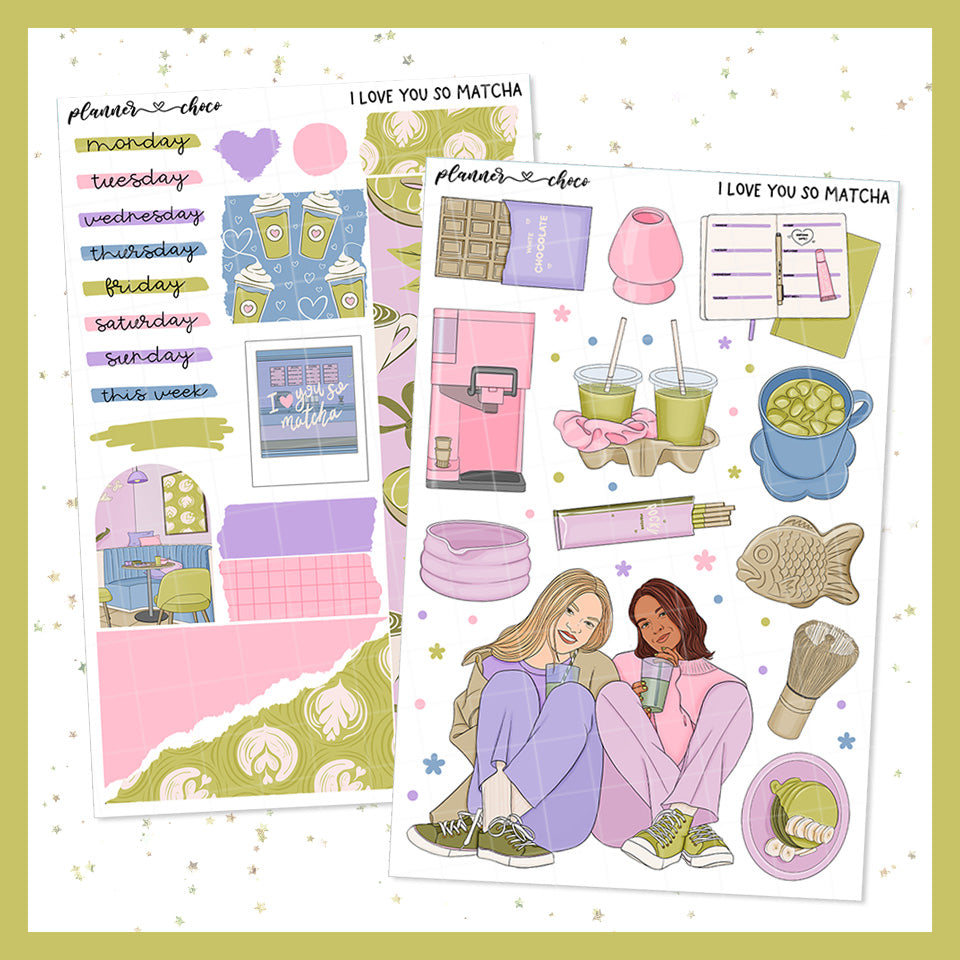I Love You So Matcha / Journaling Kit