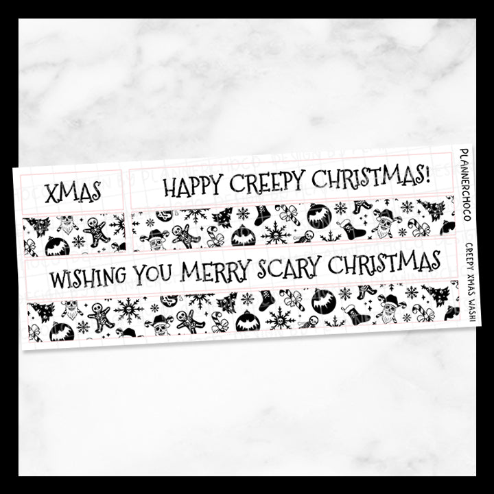 Creepy Xmas / Washi 2.0 / Foiled