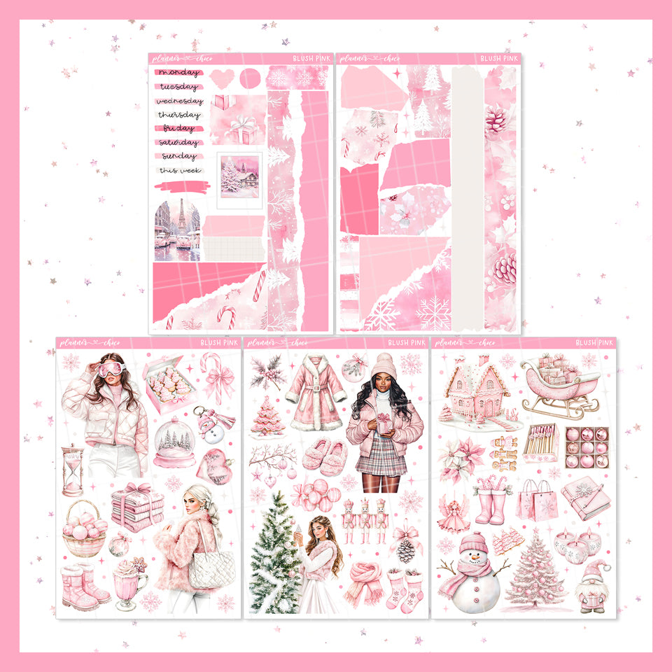 Blush Winter / Journaling Kit