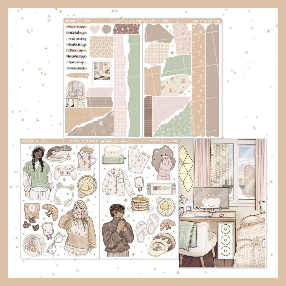 Snoozy Afternoon / Journaling Kit