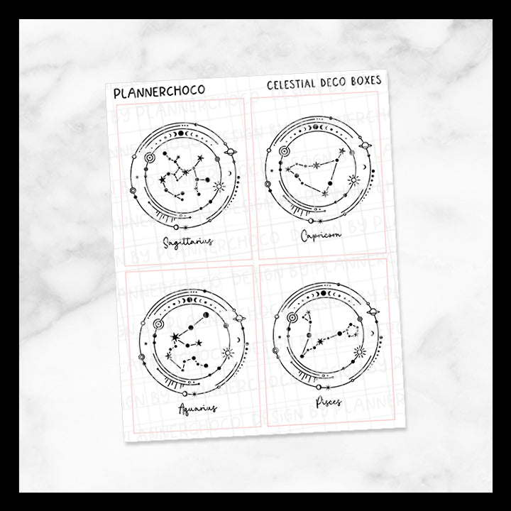 Zodiac symbol / Full Box 3.0 / Foiled