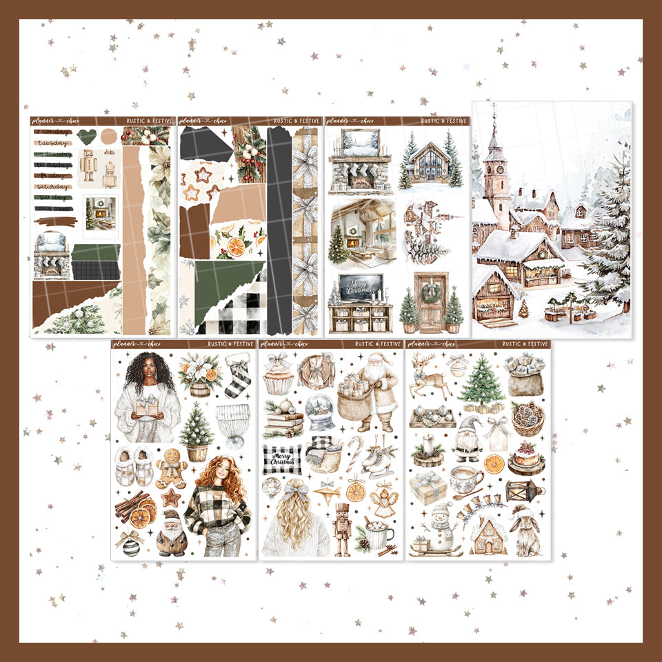 Rustic & Festive / Journaling Kit