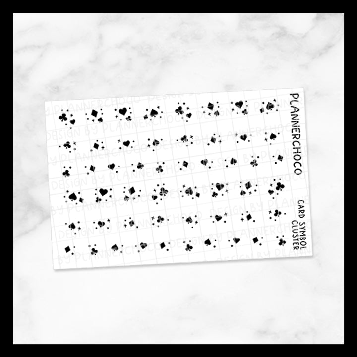 Card Symbol / Cluster Deco / Foiled