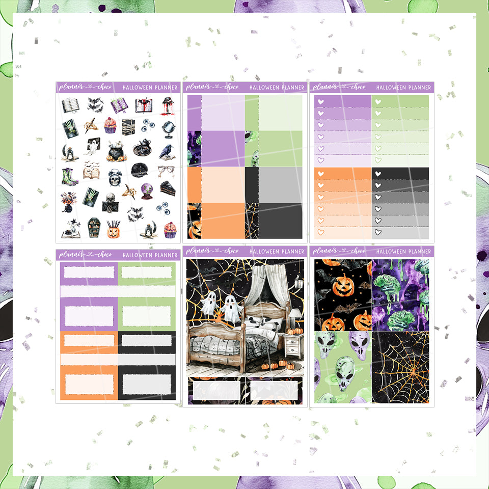 Halloween Planner / weekly add on