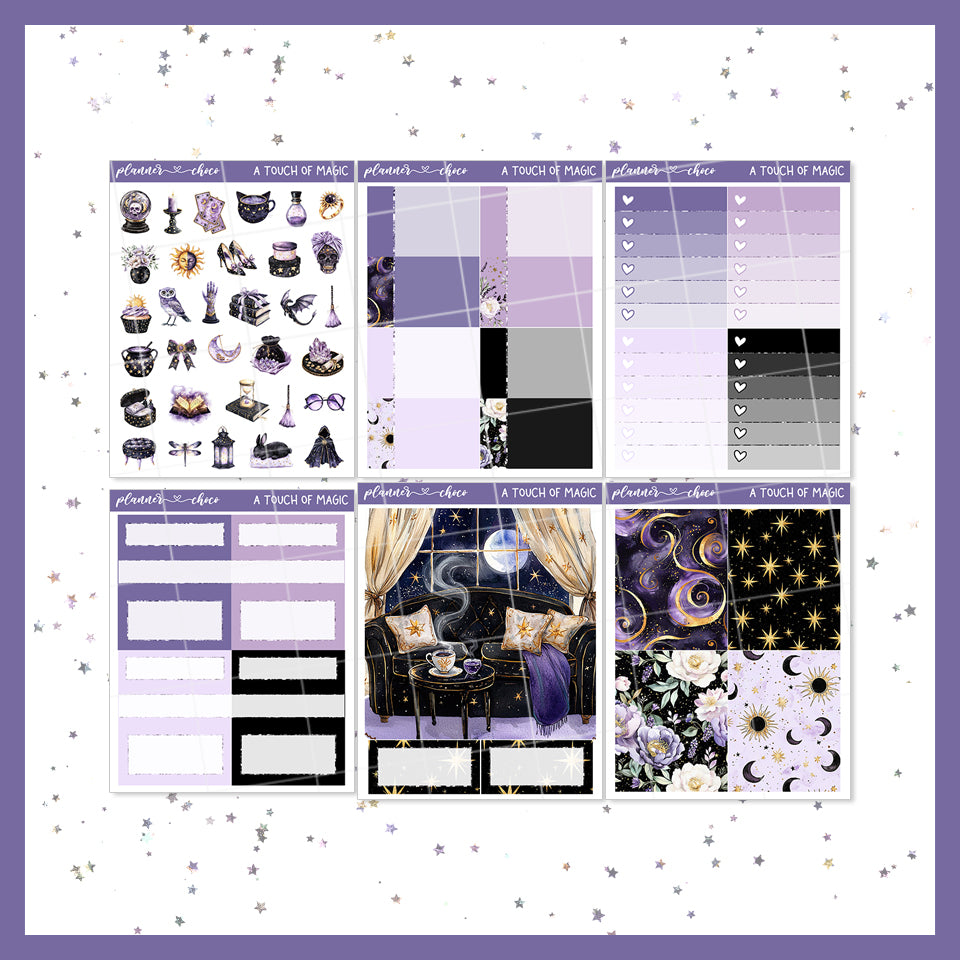 GLITTER HEADER – plannerchoco