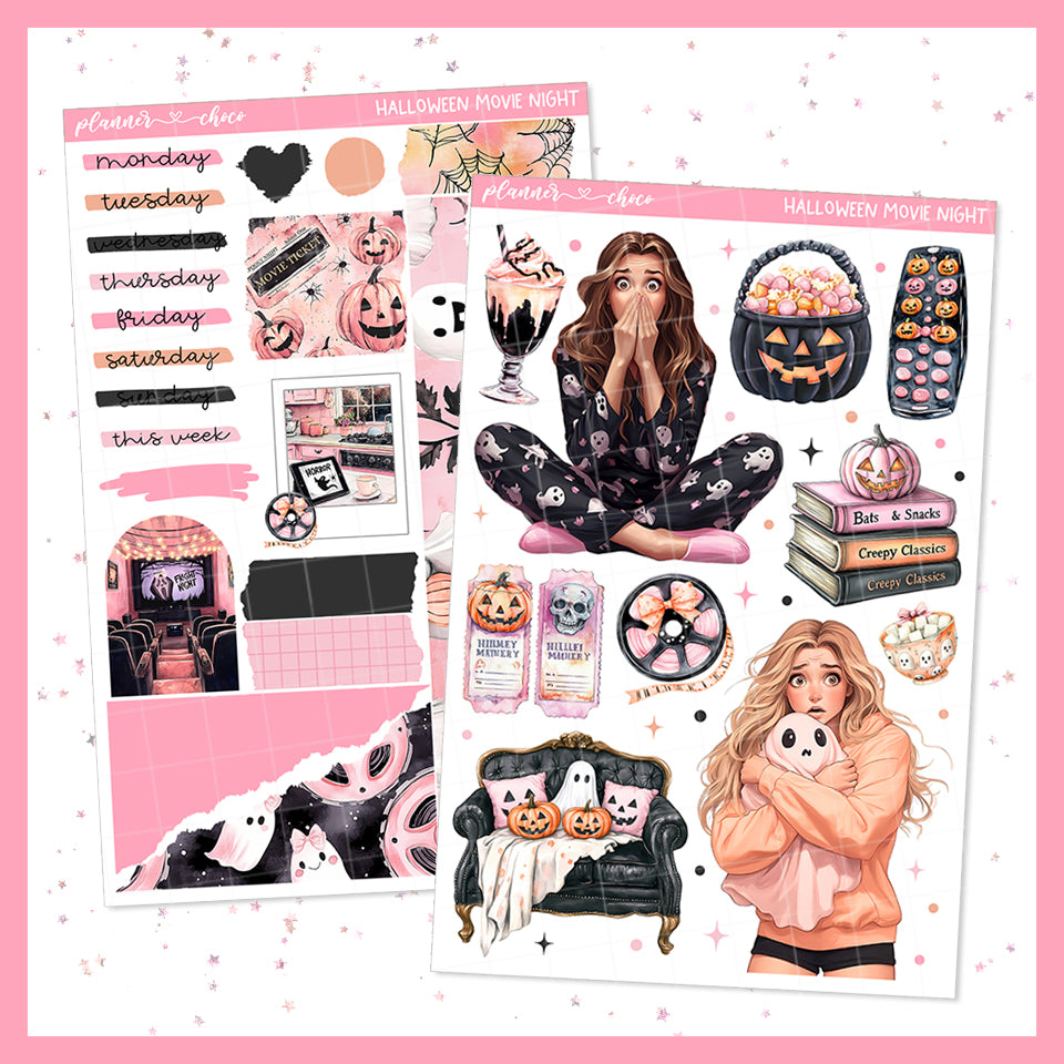 Halloween Movie Night / Journaling Kit