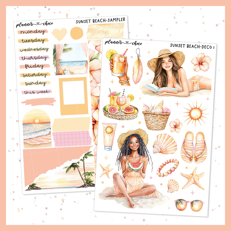 Sunset Beach / Journaling Kit