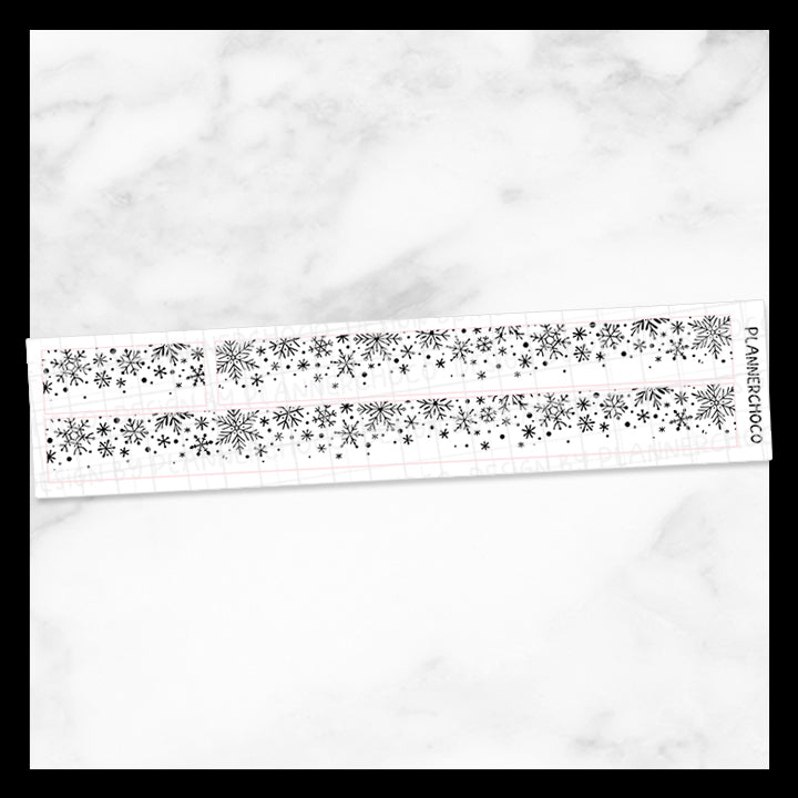 Snowflake / Pattern Washi 5.0 / Foiled