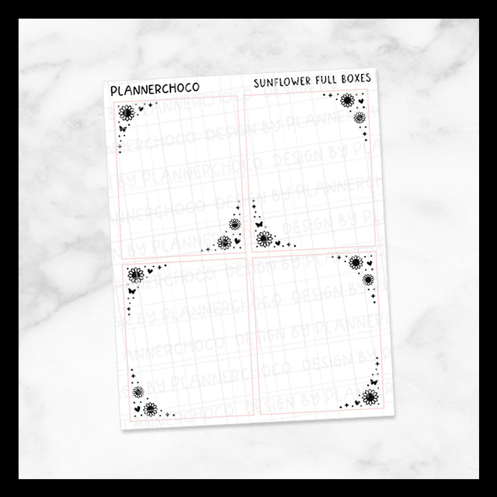 Sunflower / Confetti Full Box 2.0 / Foiled