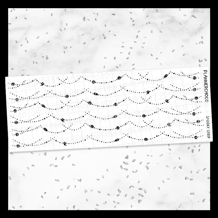 Spooky / Garland Strip / Foiled