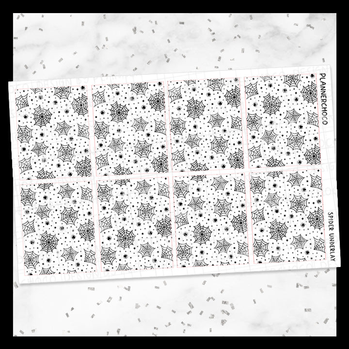 Spider / Confetti Underlay / Foiled