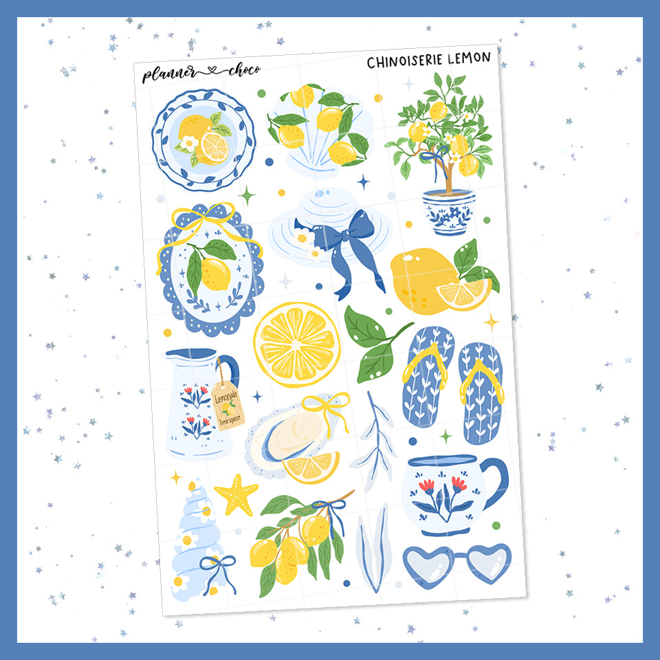 Chinoiserie Lemon / Deco
