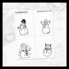 Load image into Gallery viewer, Snowman / Deco Full Box / Foiled
