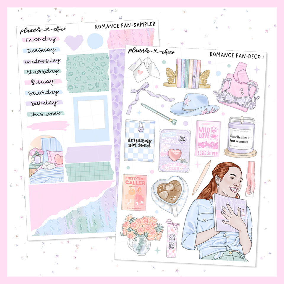 Romance Fan / Journaling Kit