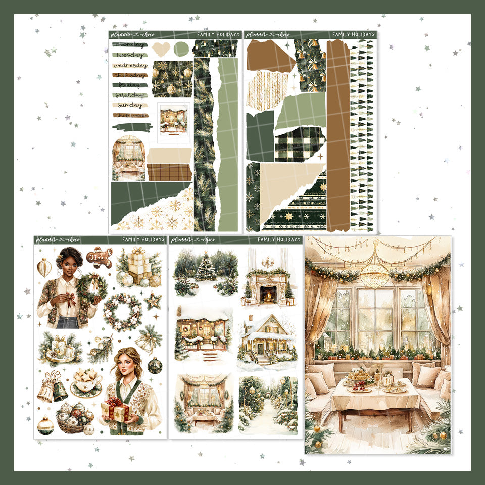 Family Holidays / Journaling Kit