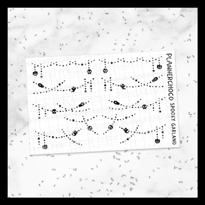 Spooky / Garland Dangle / Foiled