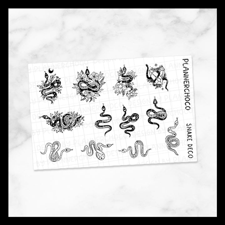 Snakes / Deco / Foiled