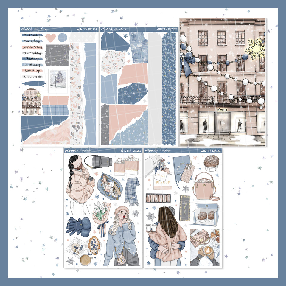 Winter Kisses / Journaling Kit