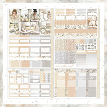 Load image into Gallery viewer, Beige Planner / weekly kit
