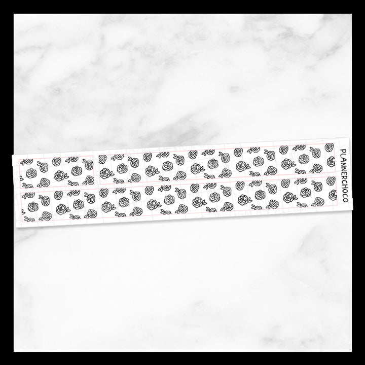 Rose / Lined Washi 3.0 / Foiled