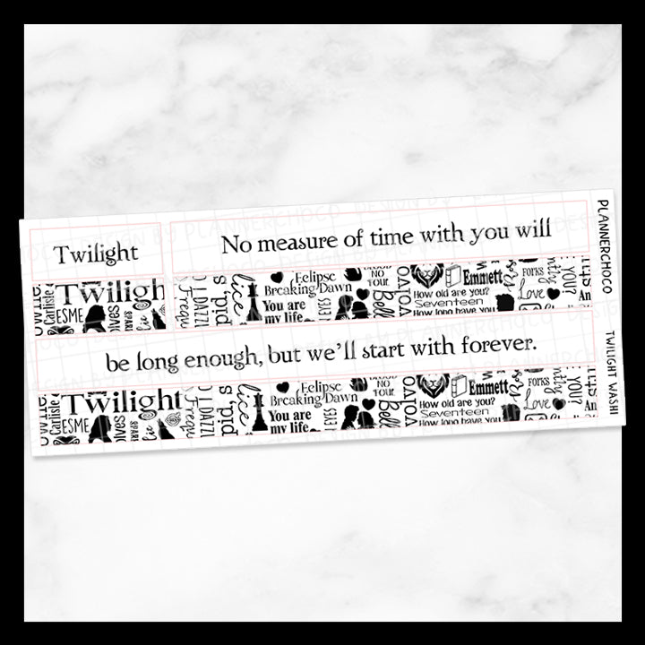 Twilight / Washi 1.0 / Foiled