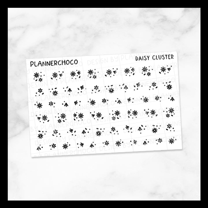 Daisy / Cluster Deco / Foiled
