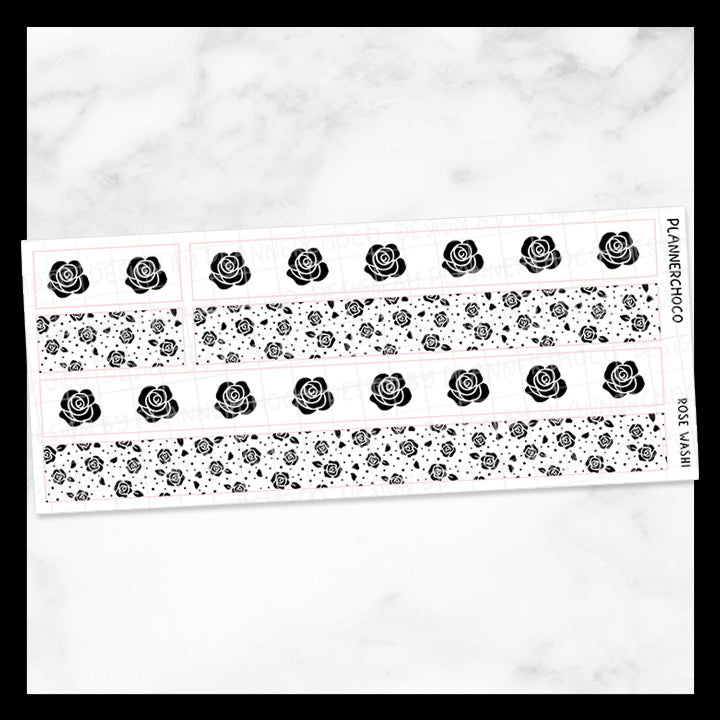 Rose / Washi / Foiled