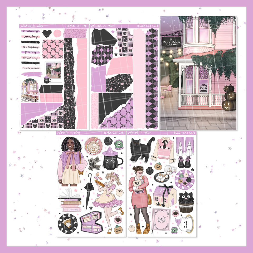 Black Cat Cafe / Journaling Kit