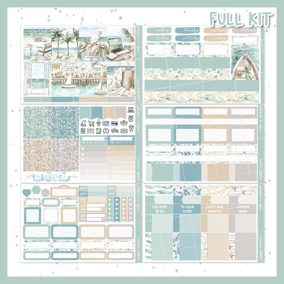 Coastal Serenity / Weekly Kit