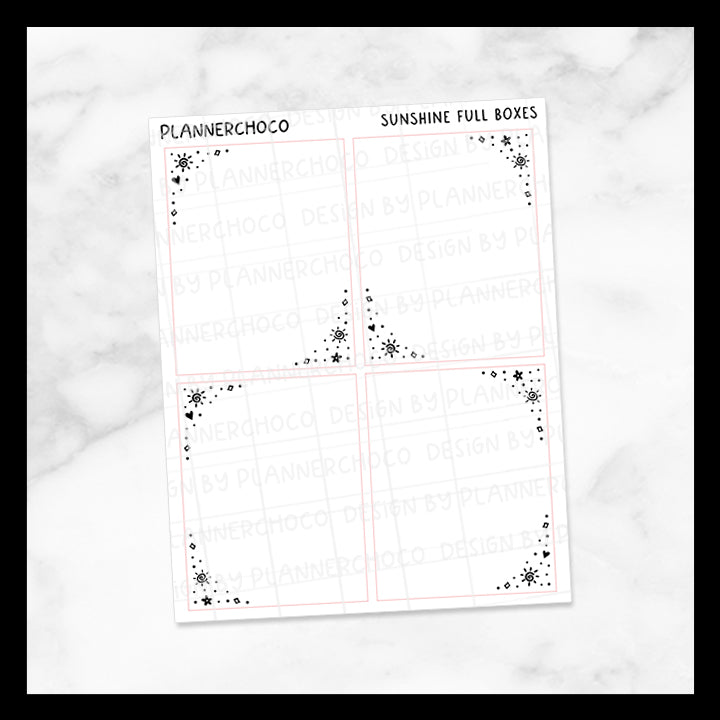 Sunshine / Confetti Full Box 2.0 / Foiled