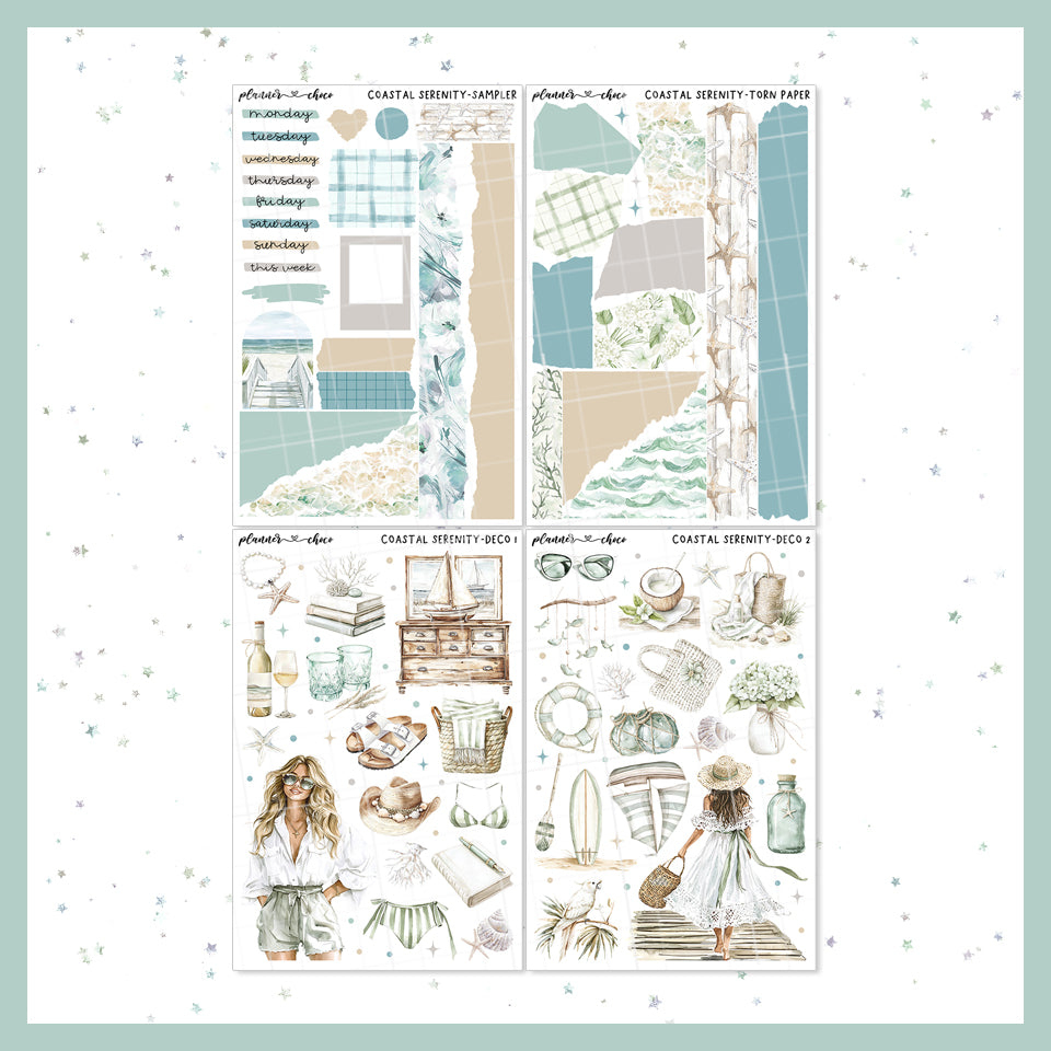 Coastal Serenity / Journaling Kit