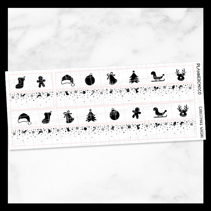 Christmas / Washi 1.0 / Foiled