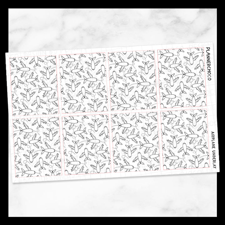 Airplane Path / Underlay Box 2.0 / Foiled