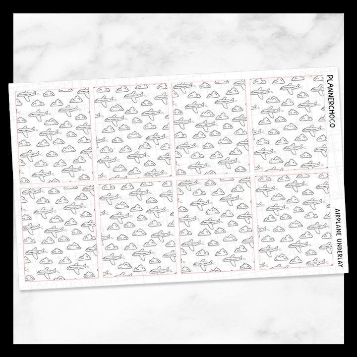 Airplane / Underlay Box 2.0 / Foiled