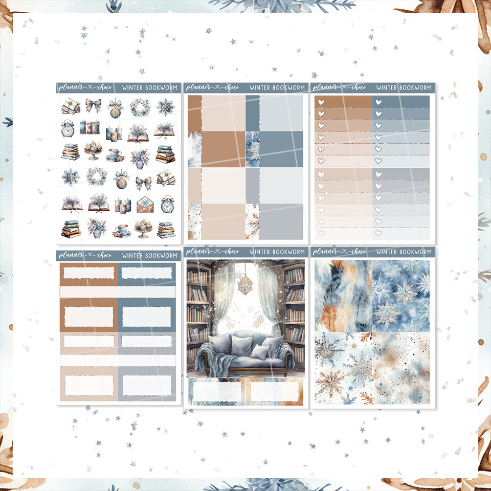 Winter Bookworm / add on