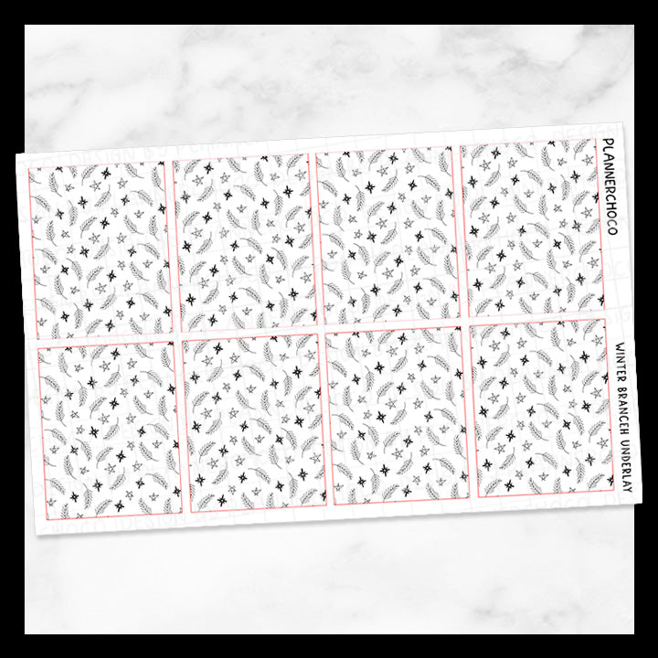 Winter Branches / Underlay 2.0 / Foiled