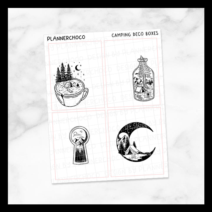 Camping / Deco Full Box 1.0 / Foiled