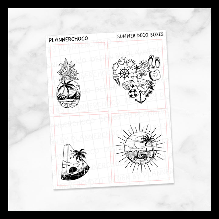 Summer / Deco Full Box 1.0 / Foiled