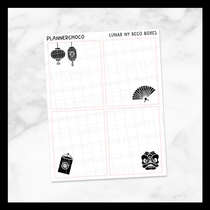 Lunar New Year / Deco Full Box / Foiled