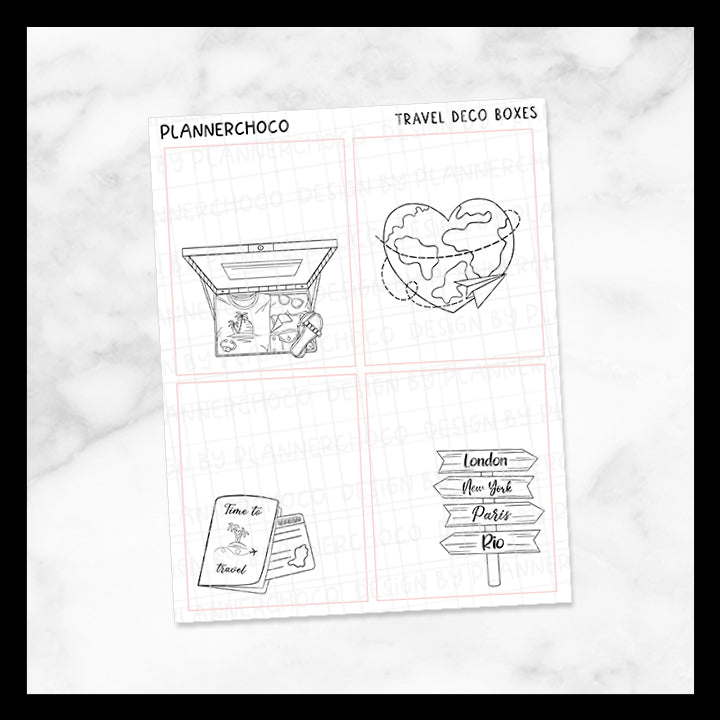 Travel / Deco Full Box 4.0 / Foiled