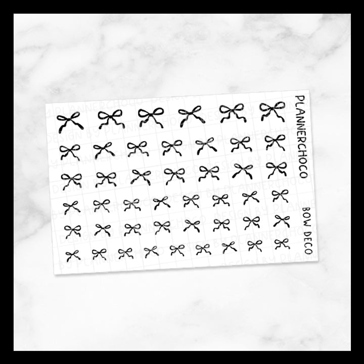 Bow Coquette / Mini Deco / Foiled