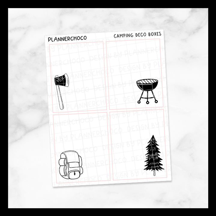 Camping / Deco Full Box 7.0 / Foiled