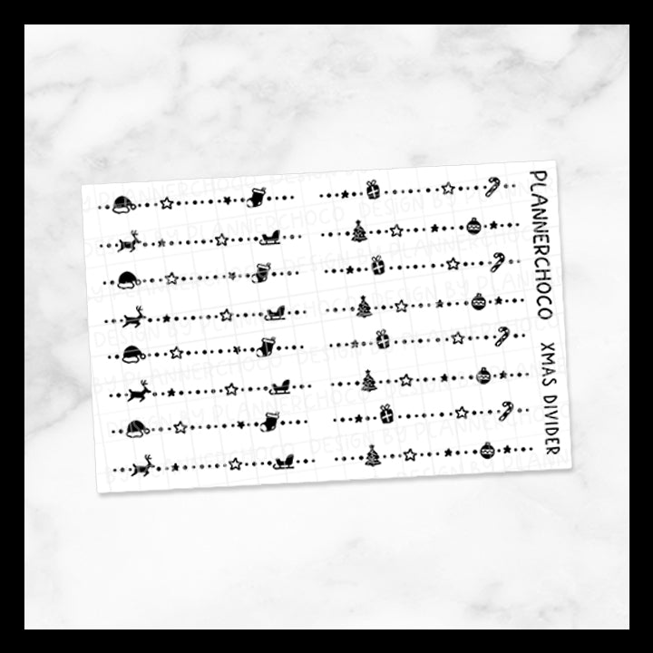 Christmas / Divider / Foiled