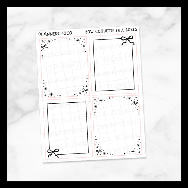 Bow Coquette / Confetti Full Box 1.0 / Foiled