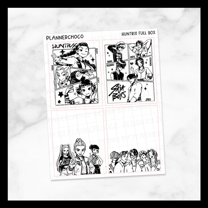 Kpop Demon Hunters / Deco Full Box 2.0 / Foiled