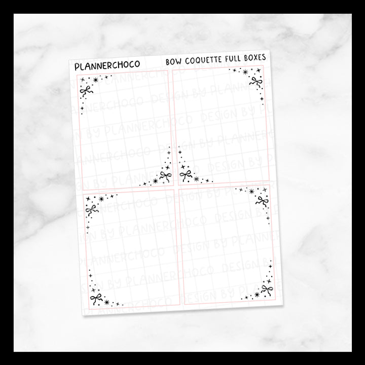Bow Coquette / Confetti Full Box 2.0 / Foiled